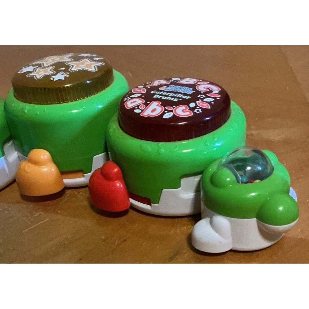 Leapfrog Learn & Groove Caterpillar Drums 6‎ Months And Up Tested And Works
